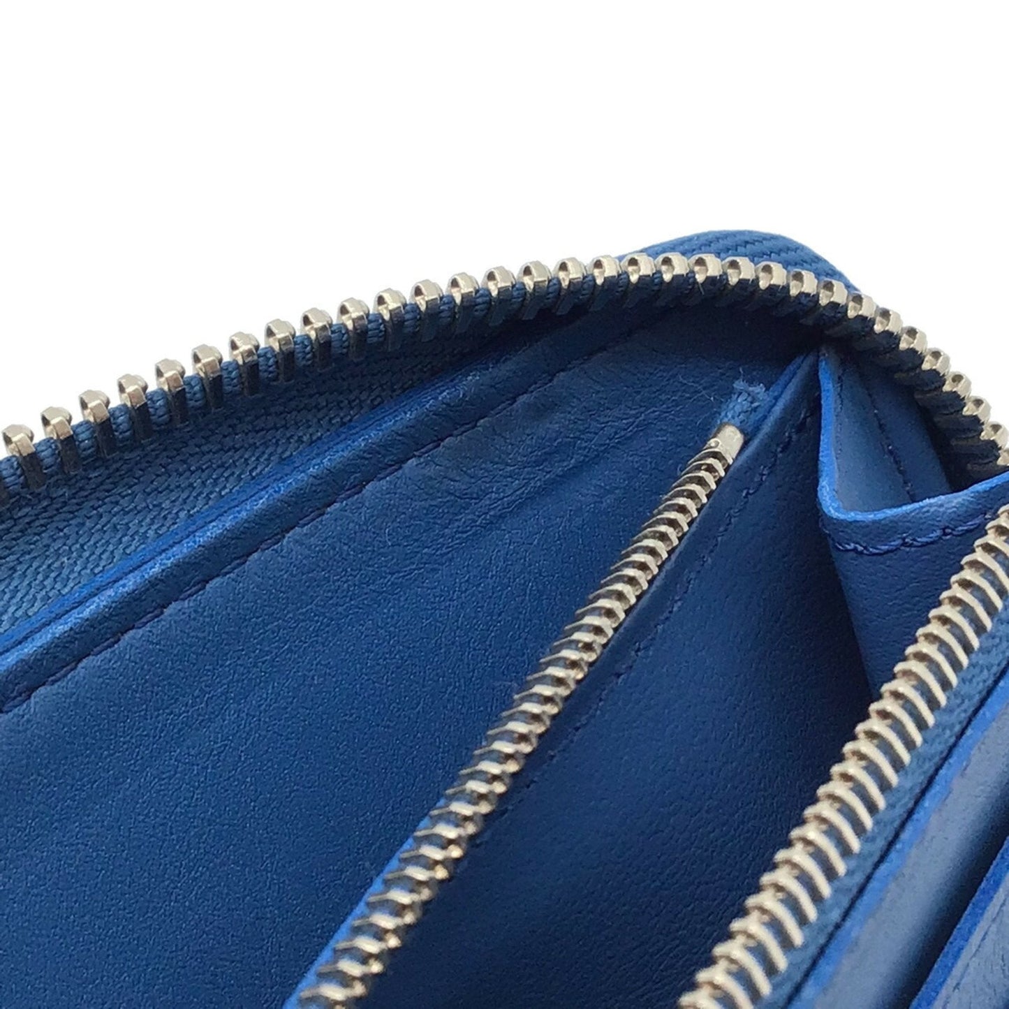 Louis Vuitton Blue Leather Portefeuille zippy wallet accessories