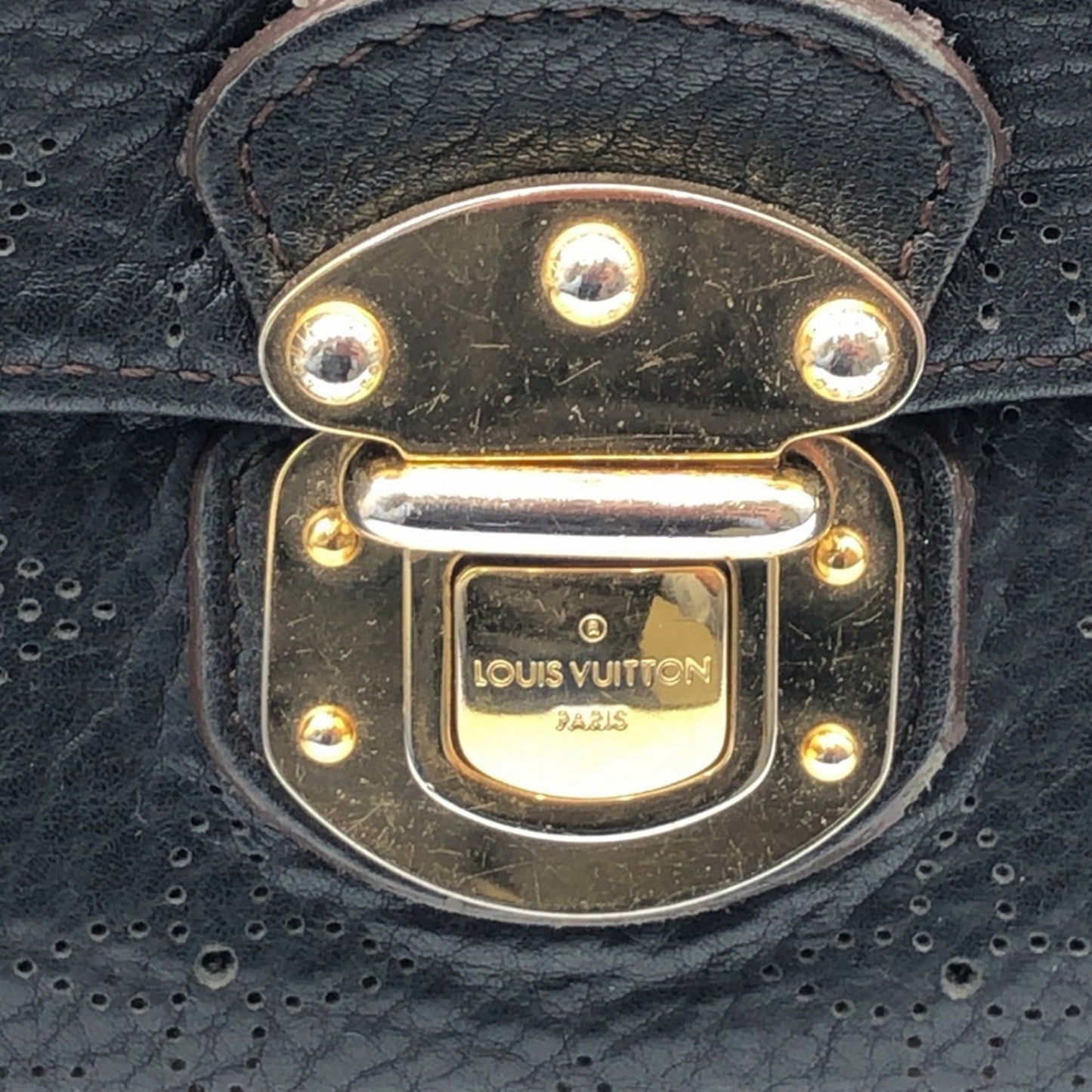 Louis Vuitton Black Leather Amelia wallet accessories