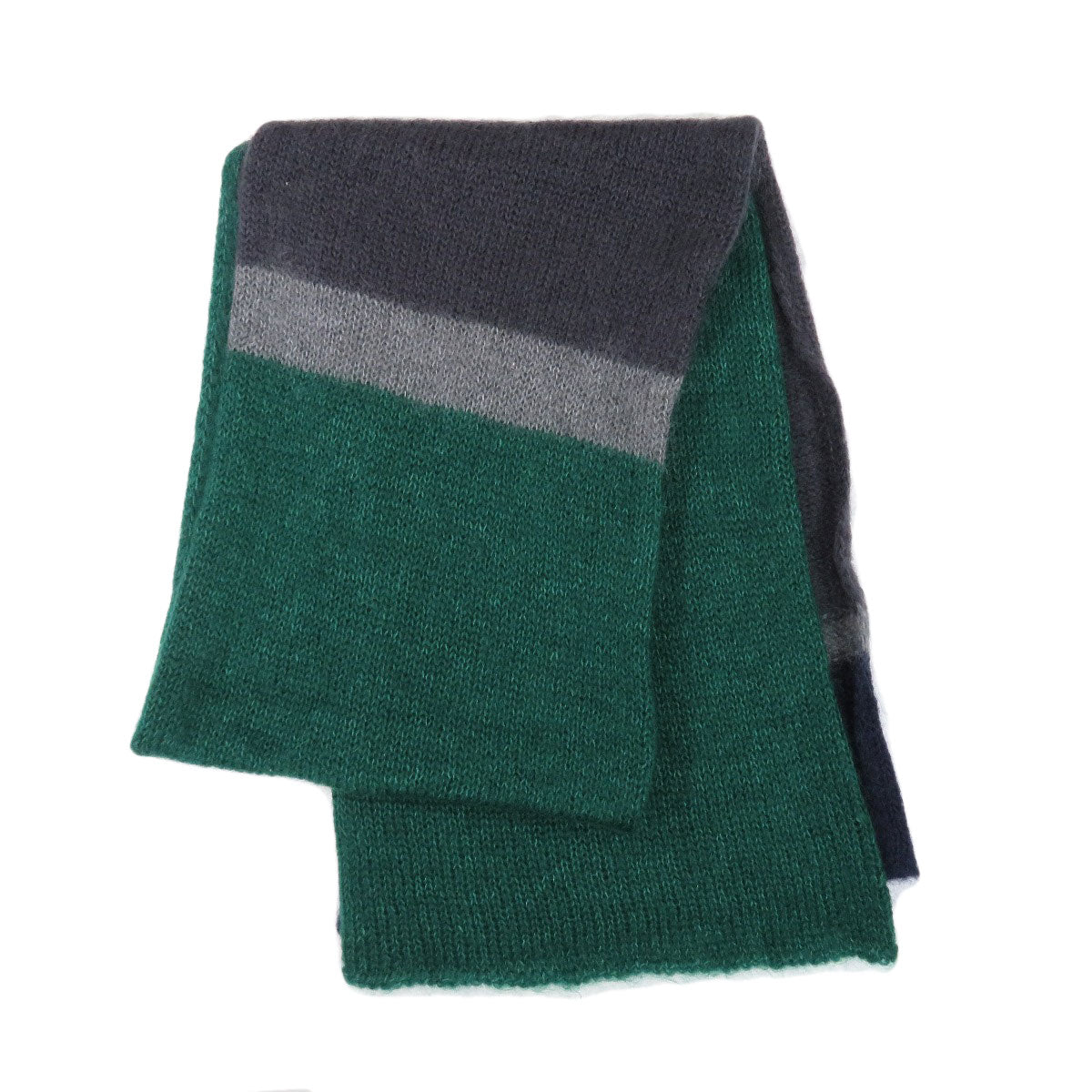 GUCCI Scarf Mohair, Silk blue 3 colors unisex(Unisex) Used