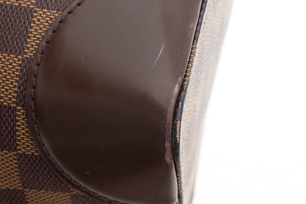 Louis Vuitton 2008 Brown Damier Ebene Hamstead HandBag
