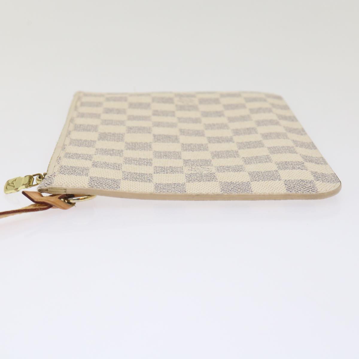 LOUIS VUITTON Damier Azur Neverfull MM Tote Bag N41605 LV Auth 46649