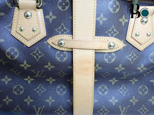Louis Vuitton Brown Canvas Manhattan handbag bag