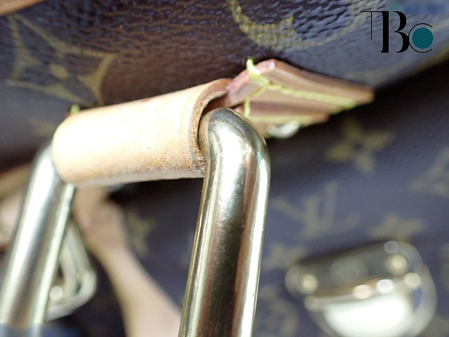 Louis Vuitton Brown Canvas Manhattan handbag bag