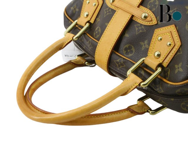 Louis Vuitton Brown Canvas Manhattan handbag bag