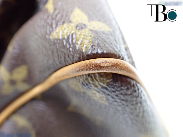 Louis Vuitton Brown Canvas Manhattan handbag bag