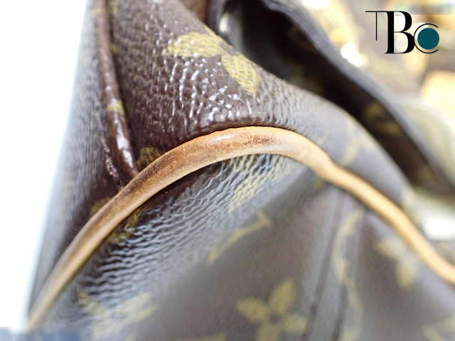 Louis Vuitton Brown Canvas Manhattan handbag bag