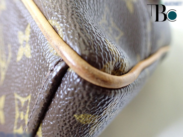 Louis Vuitton Brown Canvas Manhattan handbag bag