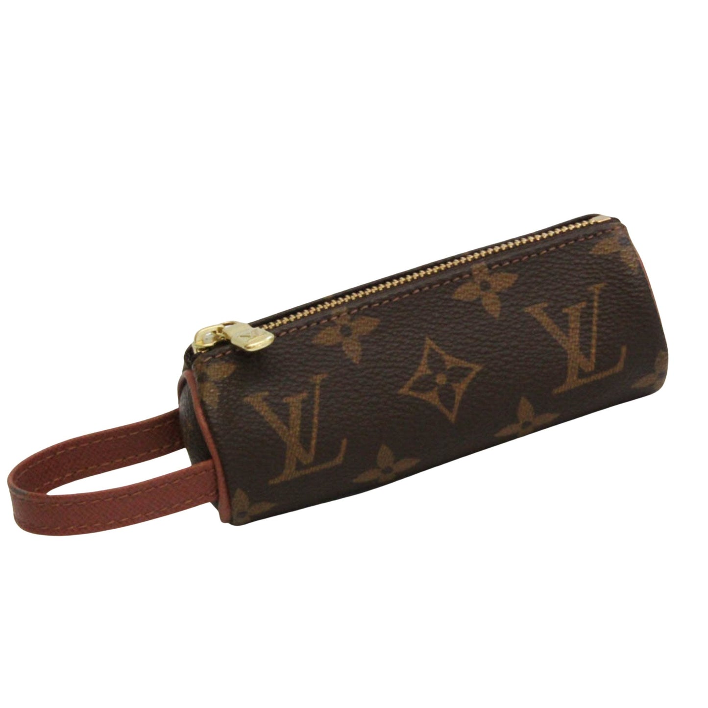 Louis Vuitton Brown Canvas Etui  balles de golf wallet accessories