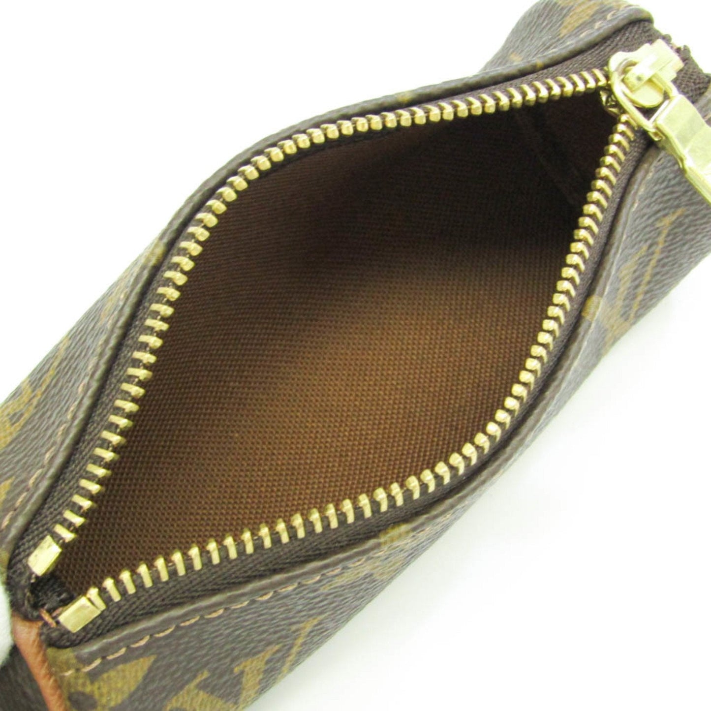 Louis Vuitton Brown Canvas Etui  balles de golf wallet accessories