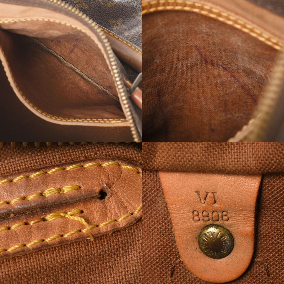 Louis Vuitton Brown Canvas Speedy 30 handbag bag