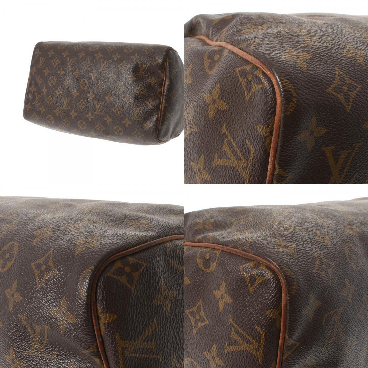 Louis Vuitton Brown Canvas Speedy 30 handbag bag