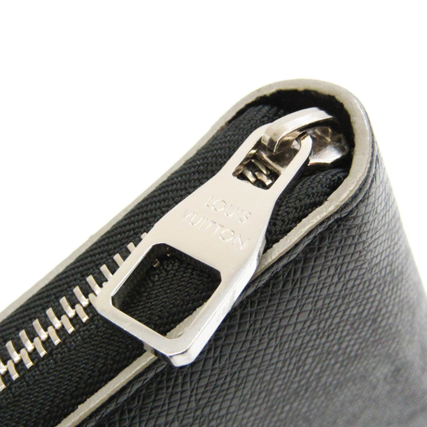 Louis Vuitton Black Leather Zippy organizer wallet accessories