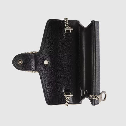 Gucci Mini Dionysus Shoulder Bag in Black Denim