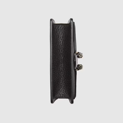 Gucci Mini Dionysus Shoulder Bag in Black Denim