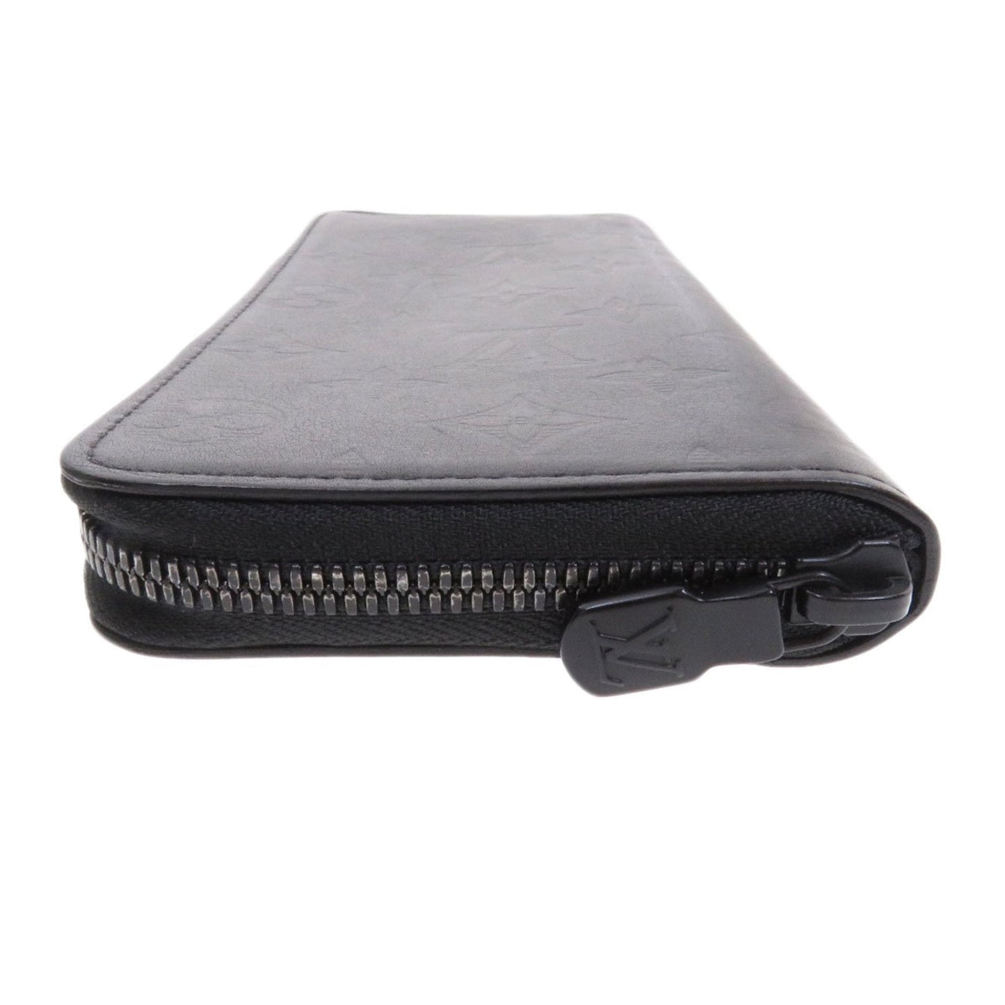 Louis Vuitton Black Leather Zippy Wallet Vertical wallet accessories