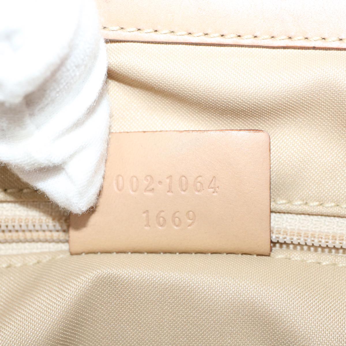GUCCI GG Canvas Jackie Tote Bag Beige  47994