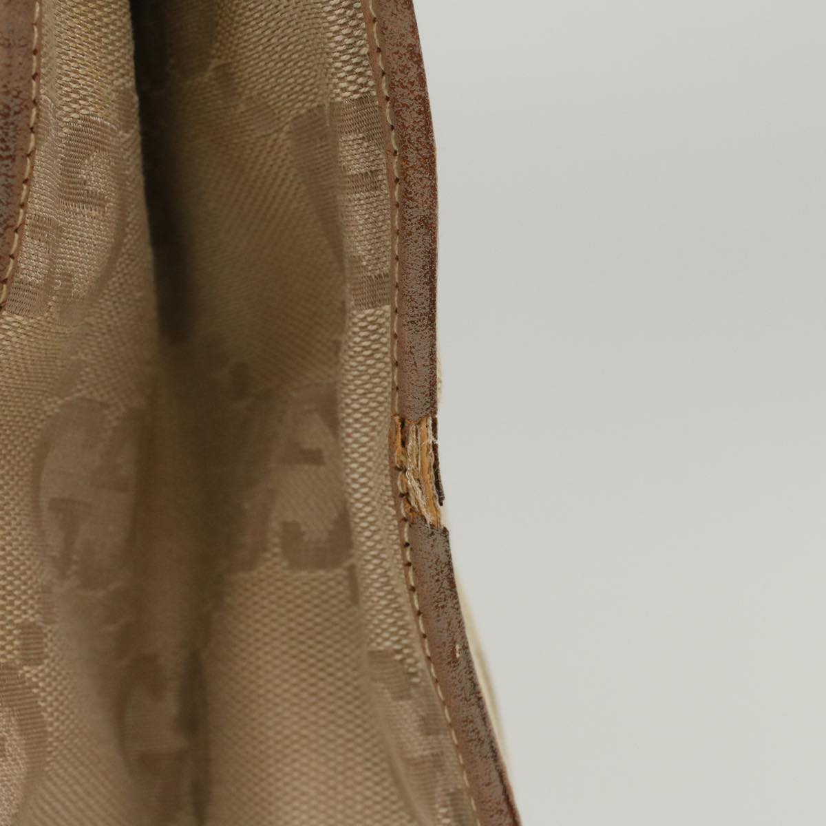 Gucci GG Canvas Jackie Tote Bag Beige  47994