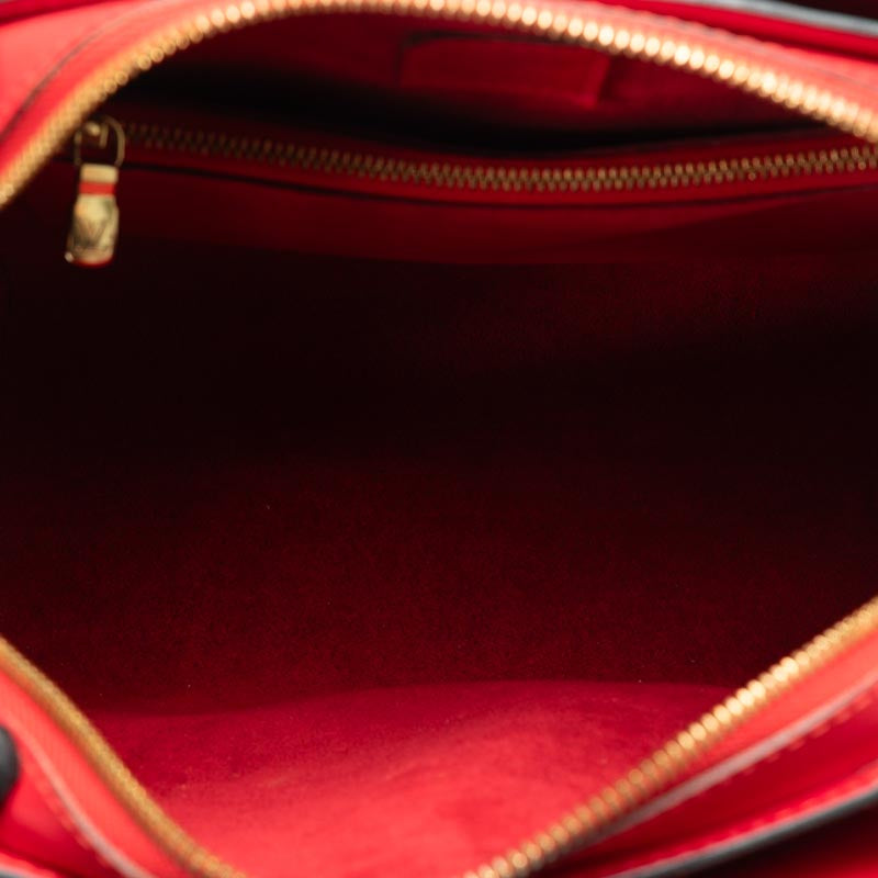 Louis Vuitton Epic Punch Handbag M52057 Castilian Red Leather  Louis Vuitton