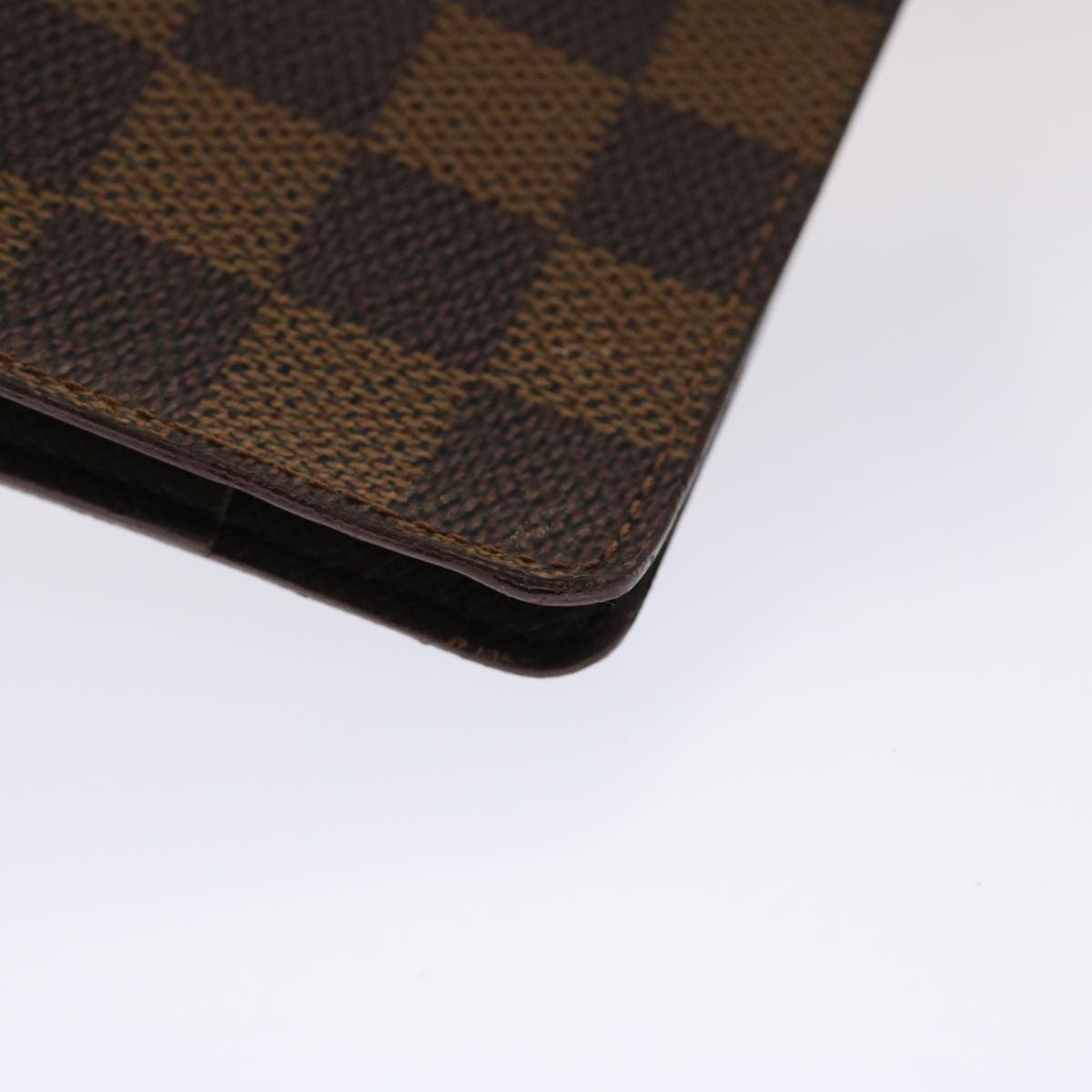 LOUIS VUITTON Damier Ebene Agenda MM Day Planner Cover R20240 LV  48078