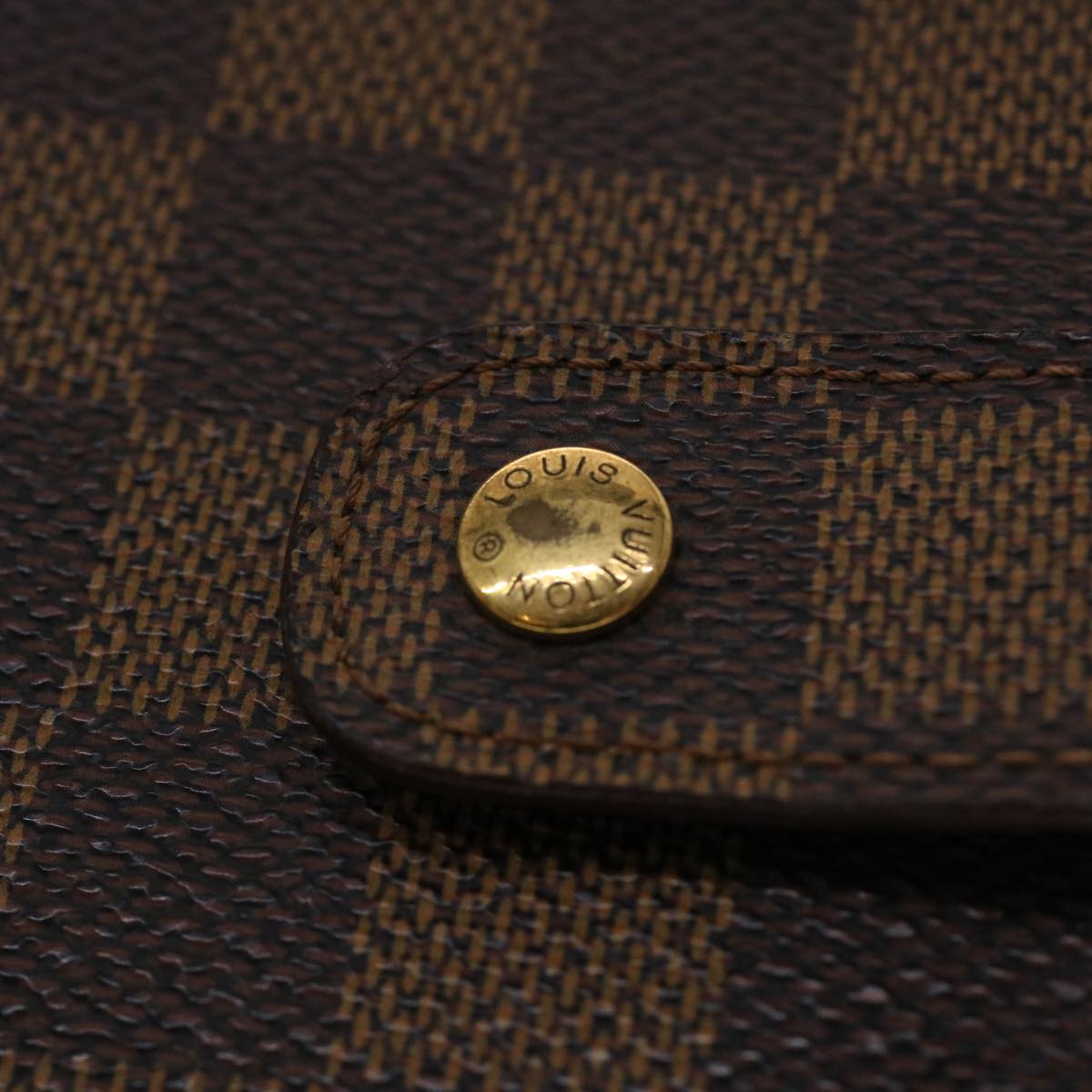 LOUIS VUITTON Damier Ebene Agenda MM Day Planner Cover R20240 LV  48078