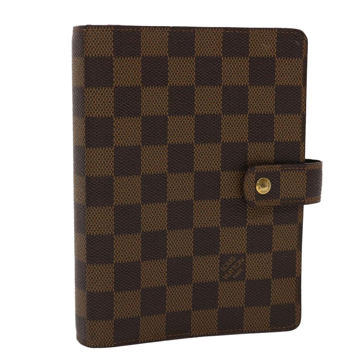 LOUIS VUITTON Damier Ebene Agenda MM Day Planner Cover R20240 LV  48078