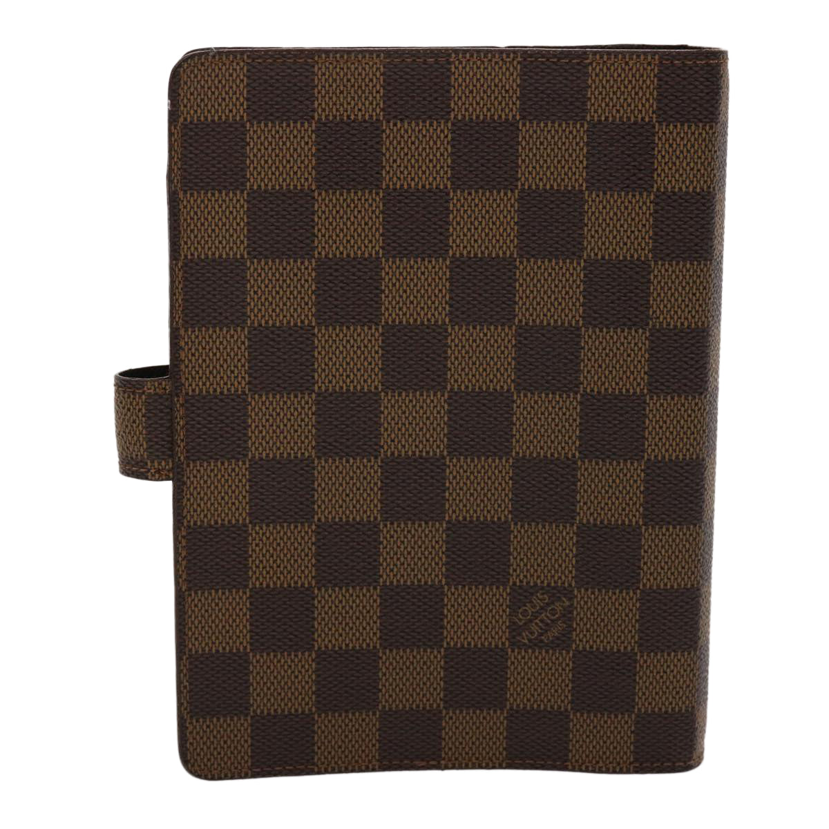 LOUIS VUITTON Damier Ebene Agenda MM Day Planner Cover R20240 LV  48078