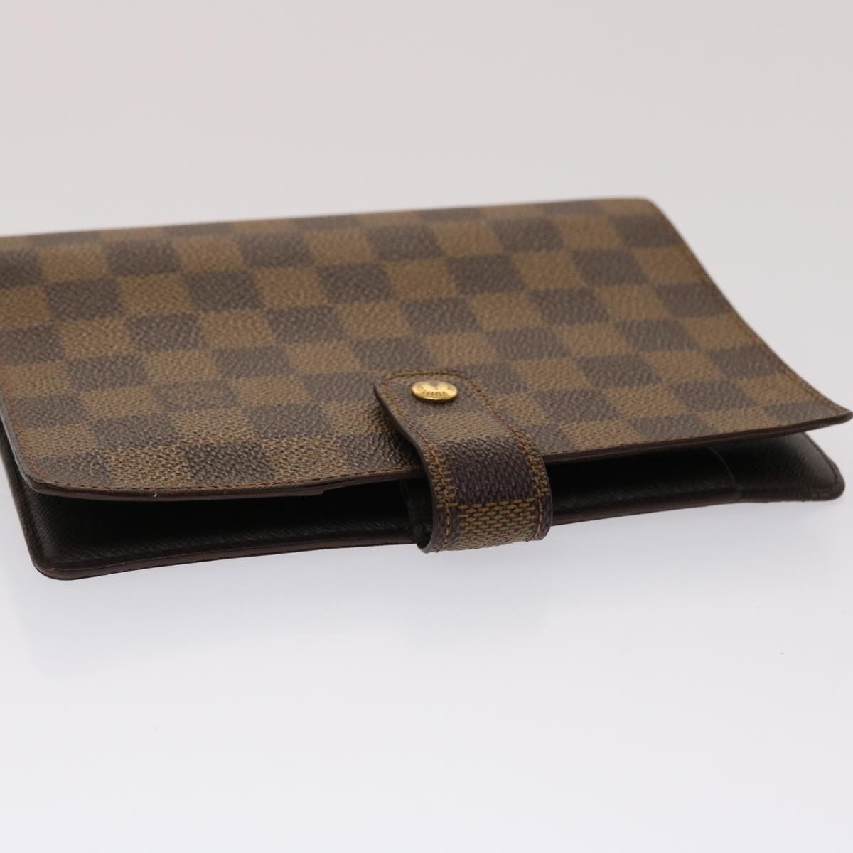 LOUIS VUITTON Damier Ebene Agenda MM Day Planner Cover R20240 LV  48078