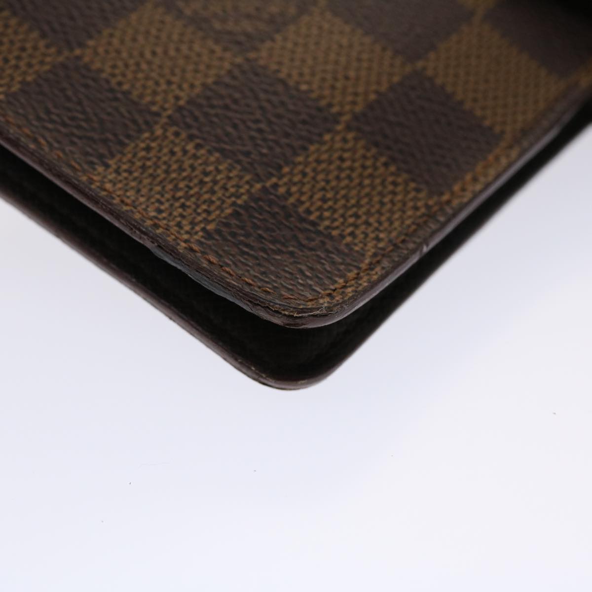 LOUIS VUITTON Damier Ebene Agenda MM Day Planner Cover R20240 LV  48078