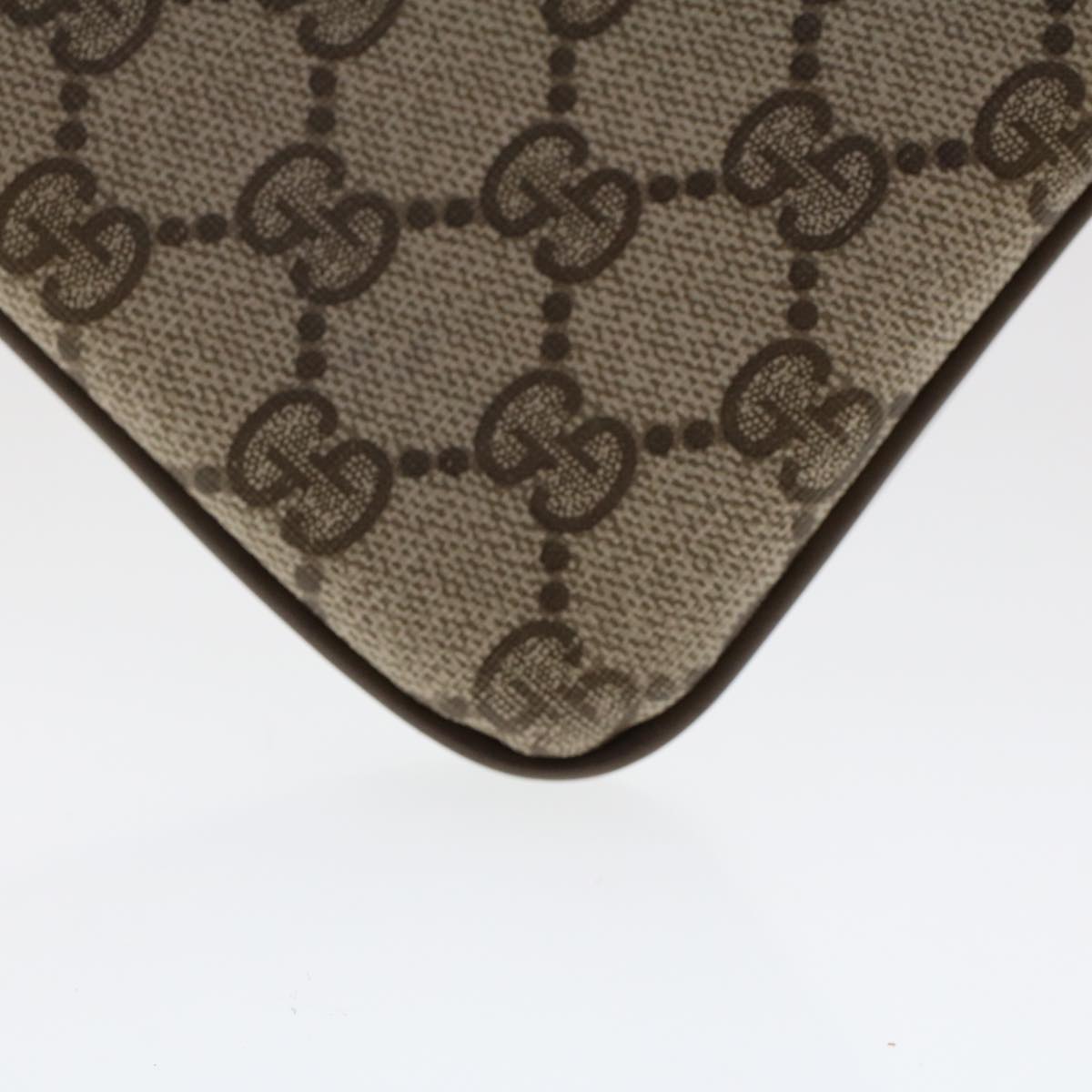 GUCCI GG Canvas Web Sherry Line Shoulder Bag Beige Red 904.02.035..  48148