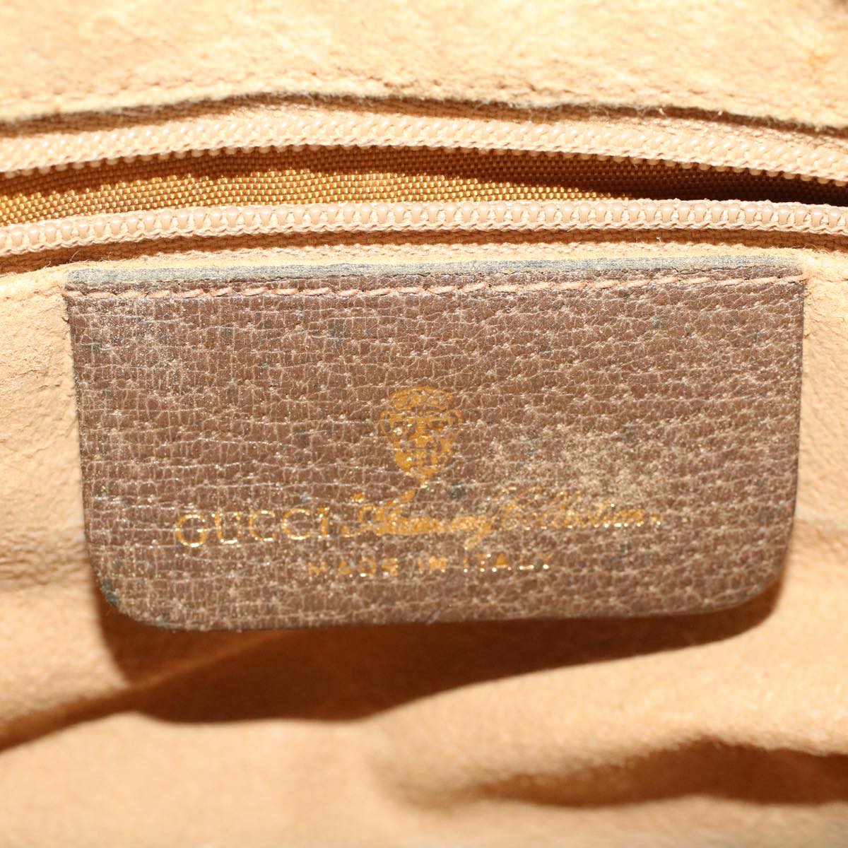 GUCCI GG Canvas Web Sherry Line Shoulder Bag Beige Red 904.02.035..  48148