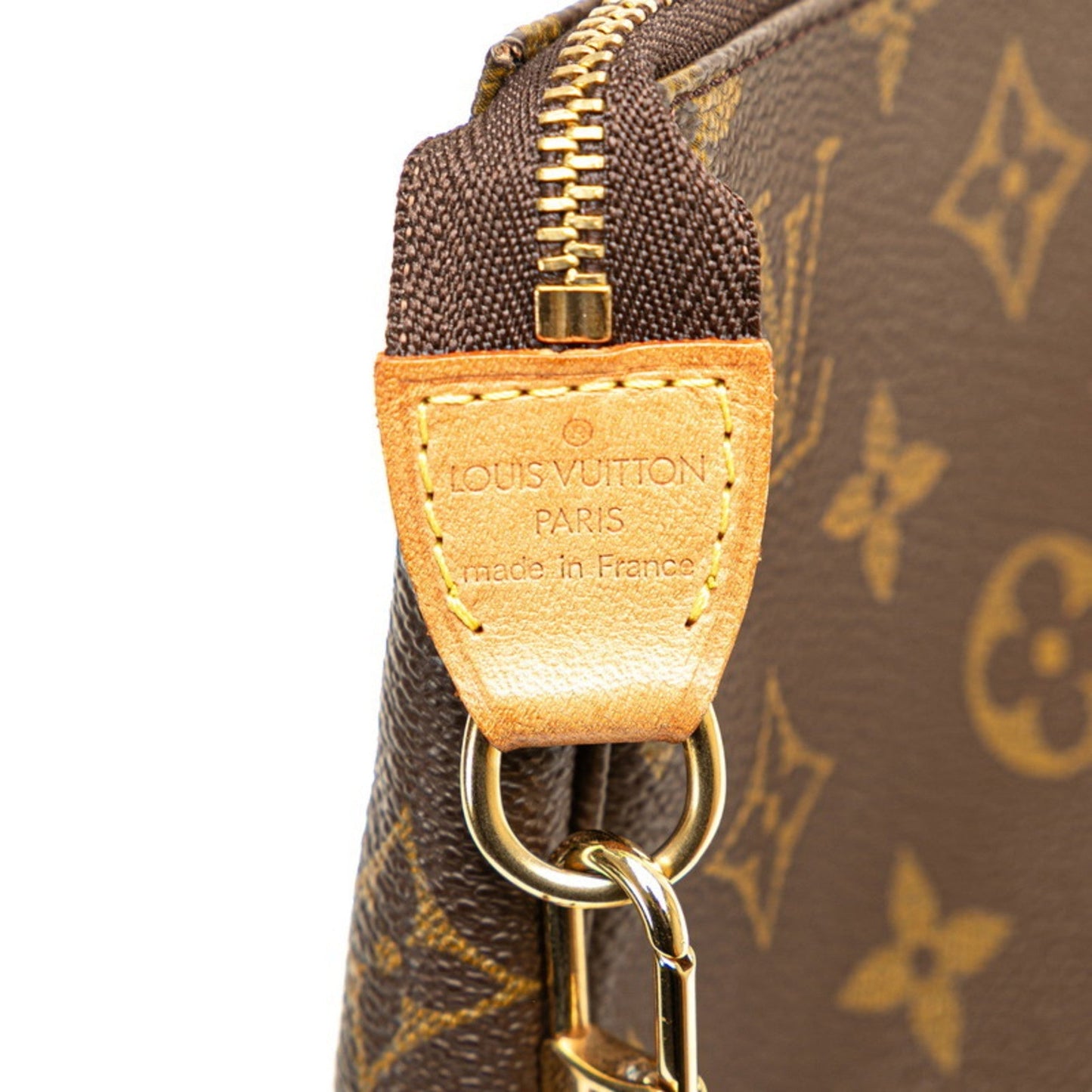 Louis Vuitton  Pvc Leather Handbag Pochette Pouch