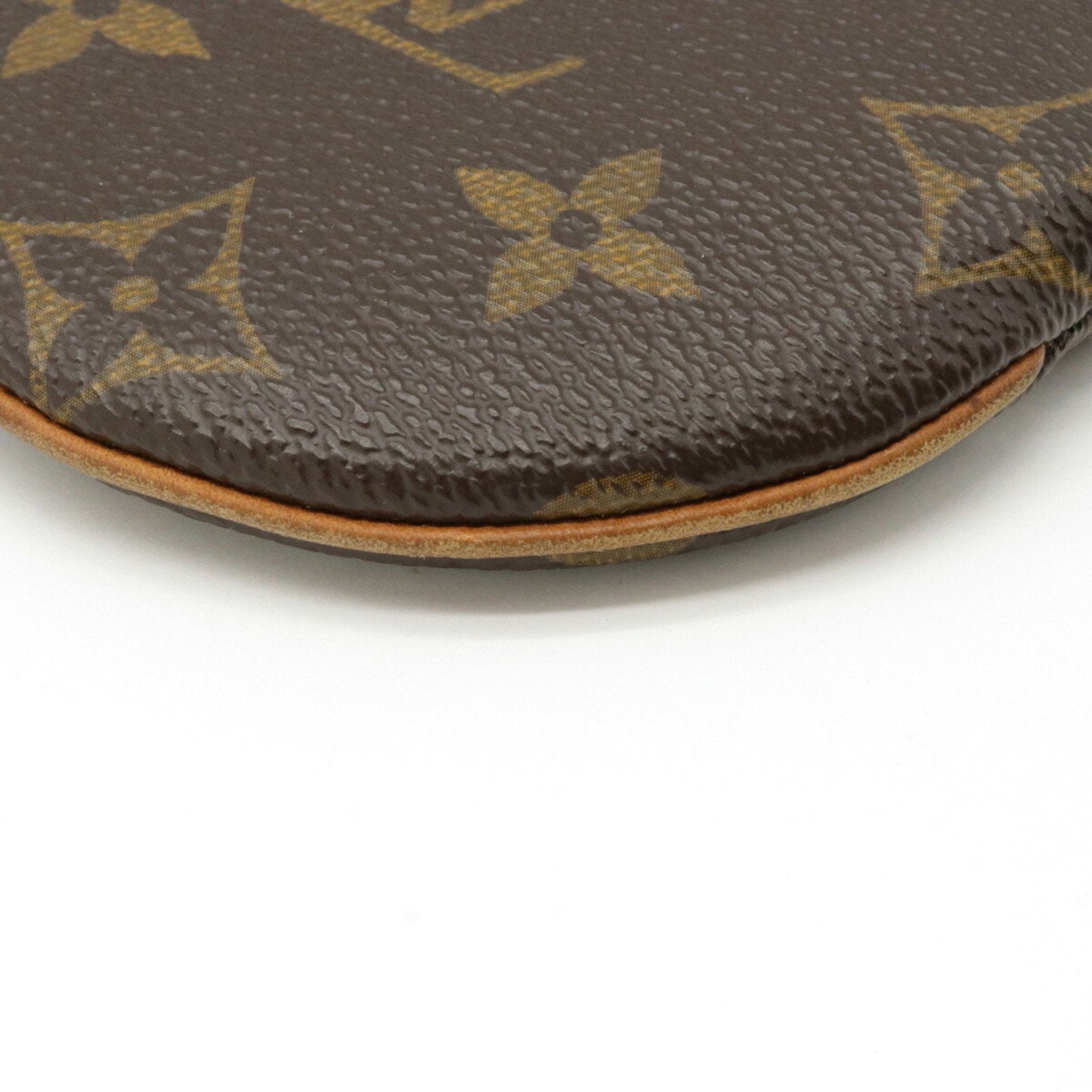 Louis Vuitton Brown Canvas Porte Monnaie Rond wallet accessories