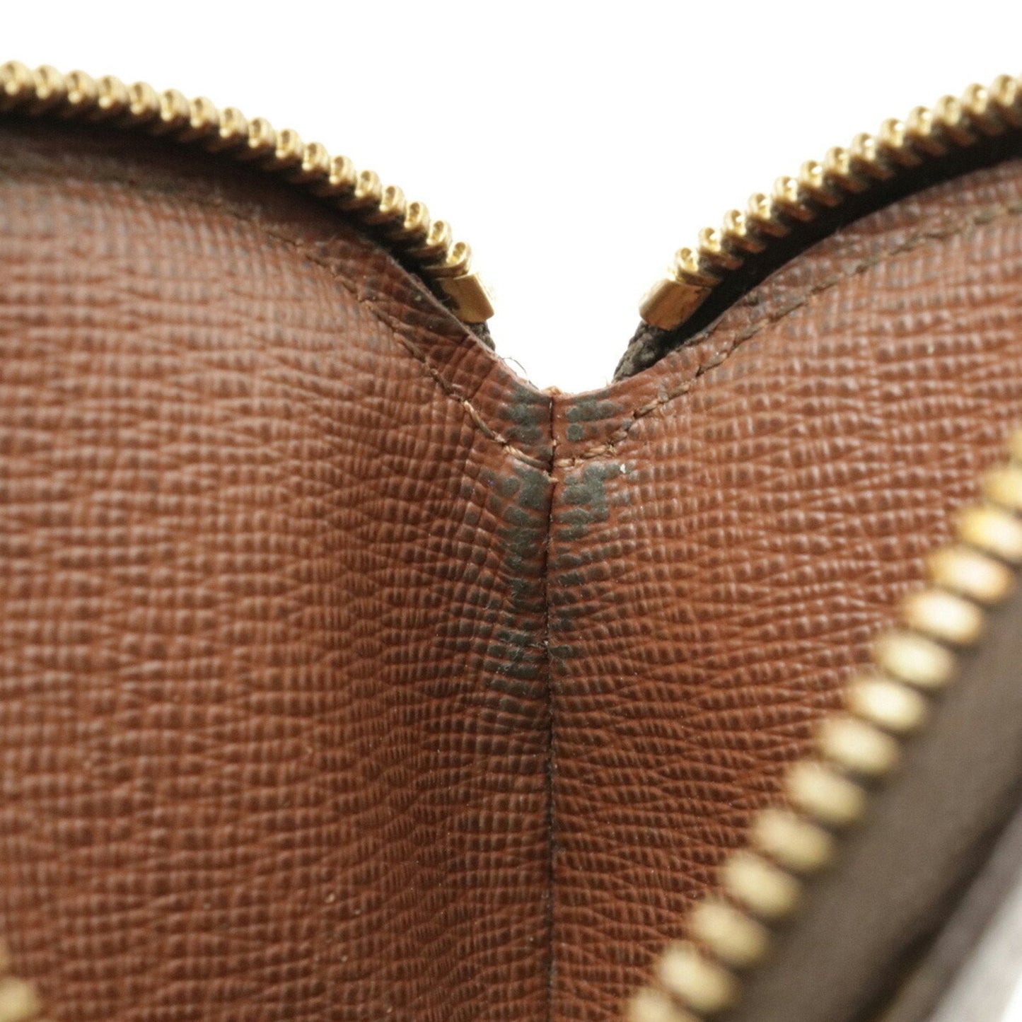 Louis Vuitton Brown Canvas Porte Monnaie Rond wallet accessories