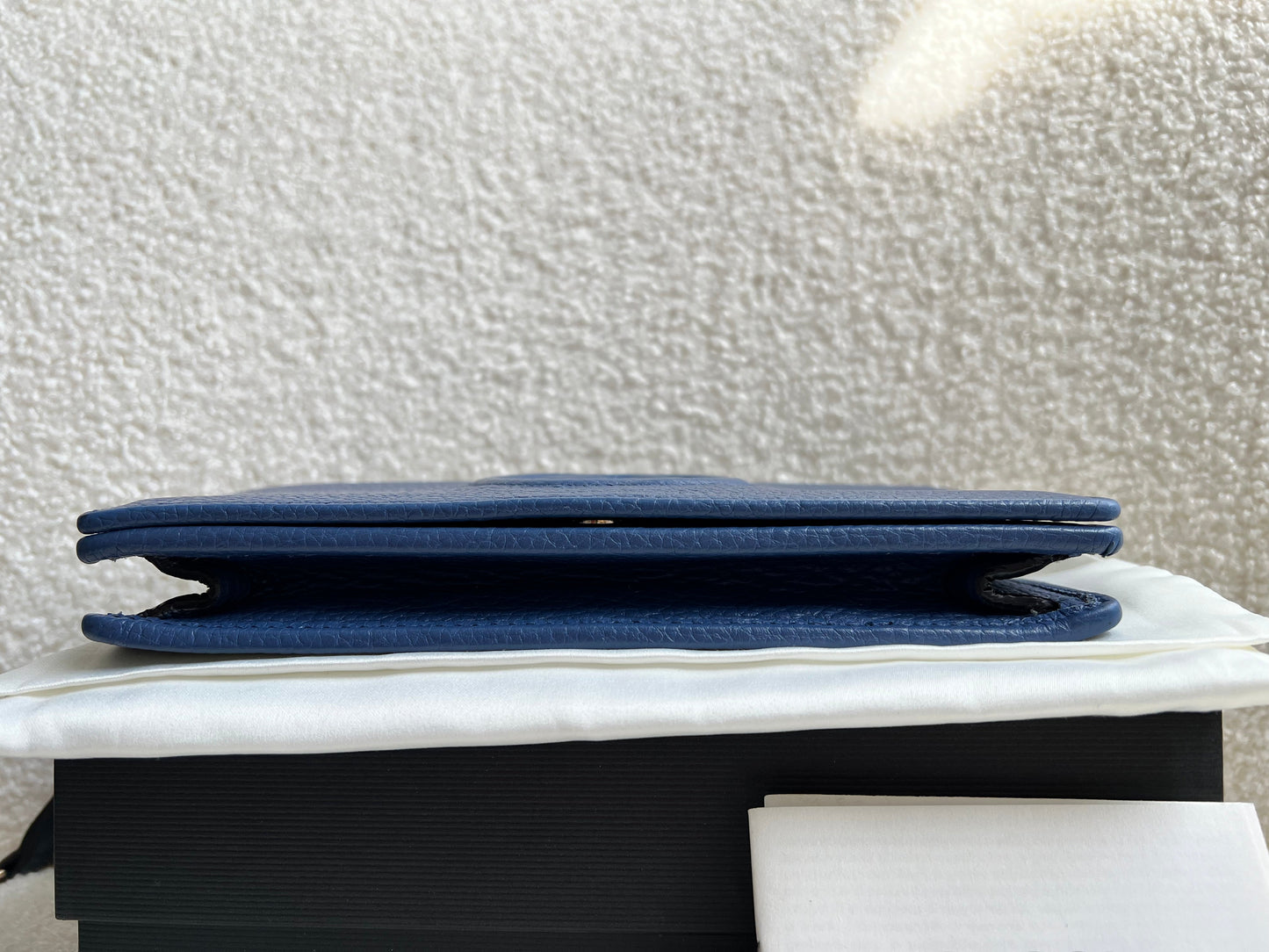 Gucci Blue Soho Chain Wallet