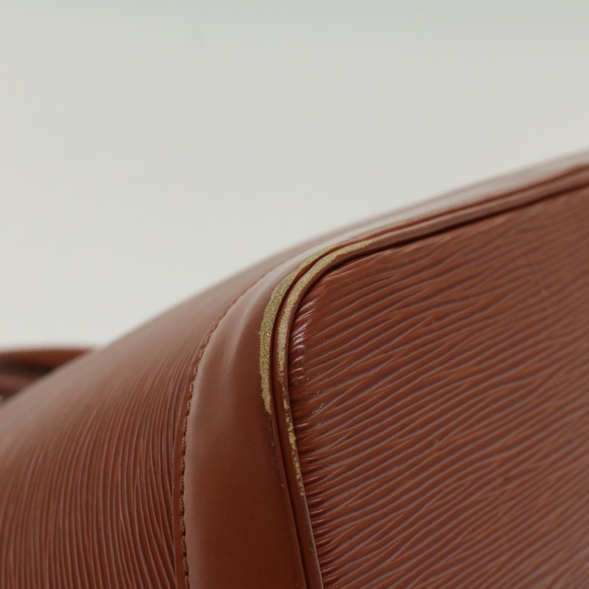 LOUIS VUITTON Epi Alma Hand Bag Brown M5214D LV  48436