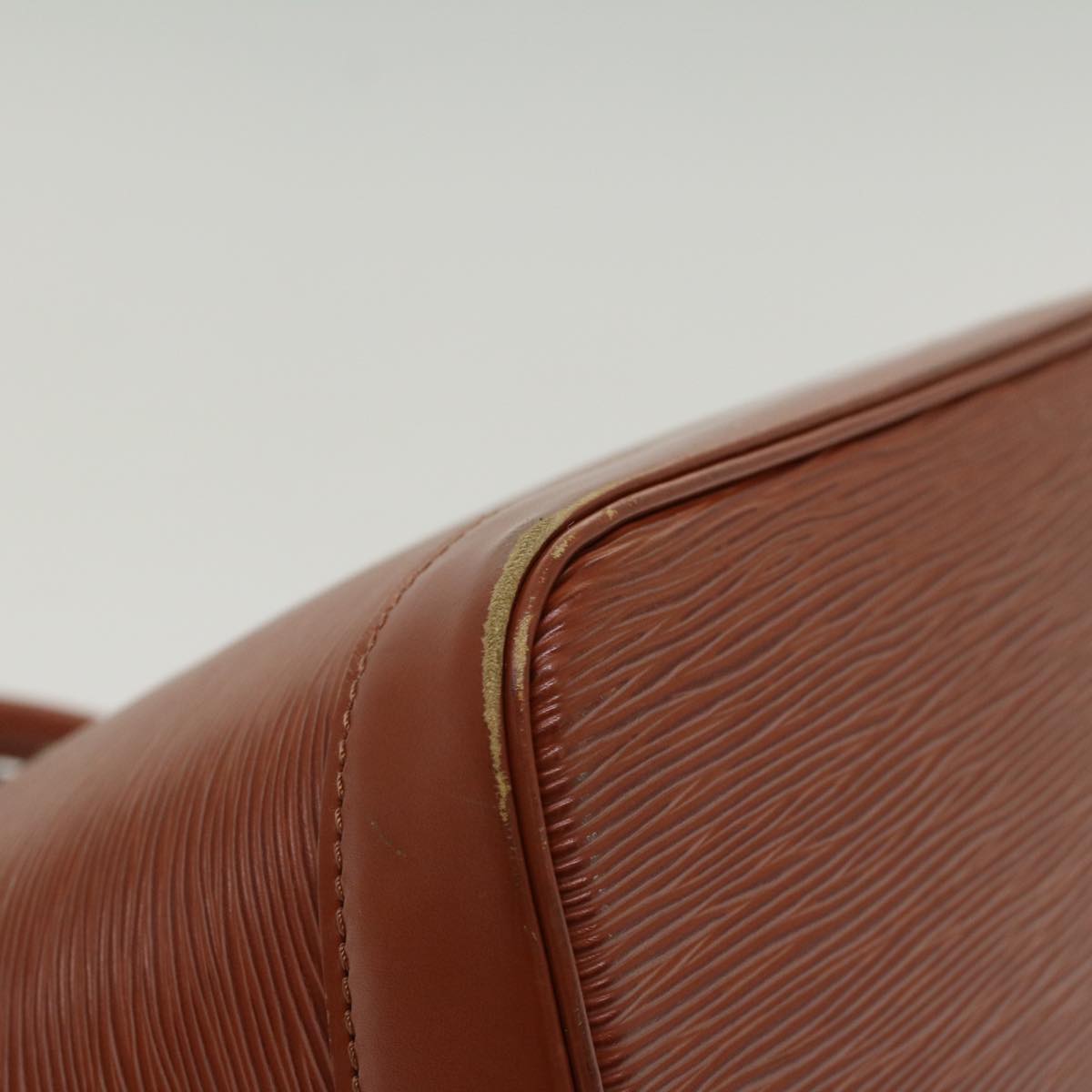 LOUIS VUITTON Epi Alma Hand Bag Brown M5214D LV  48436