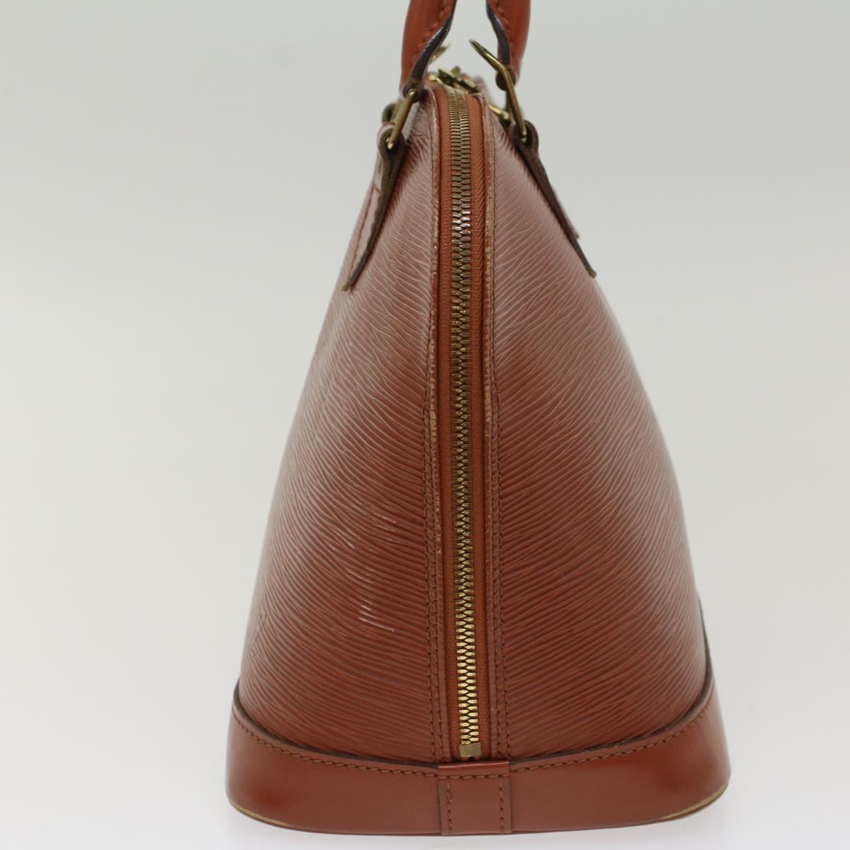 LOUIS VUITTON Epi Alma Hand Bag Brown M5214D LV  48436
