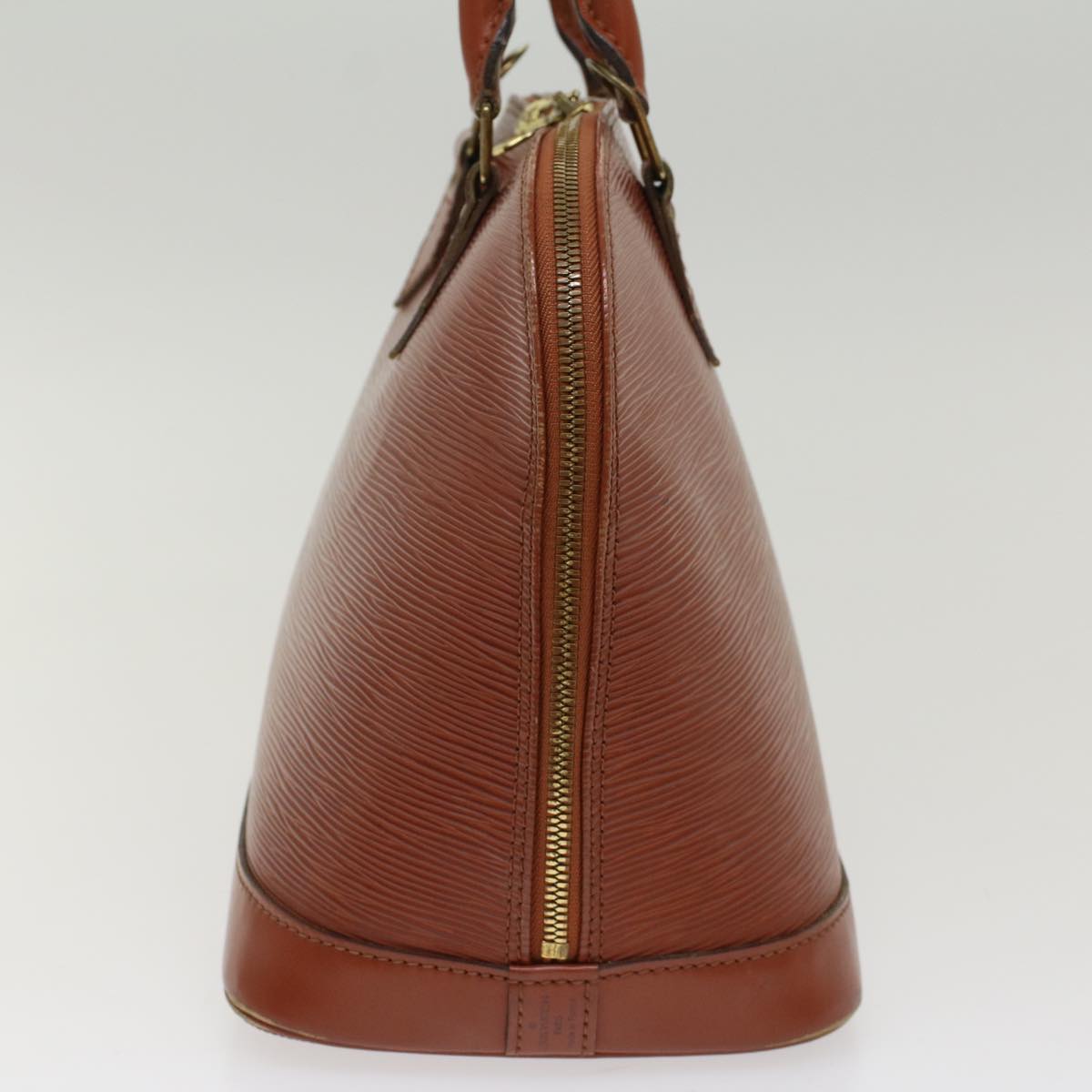 LOUIS VUITTON Epi Alma Hand Bag Brown M5214D LV  48436