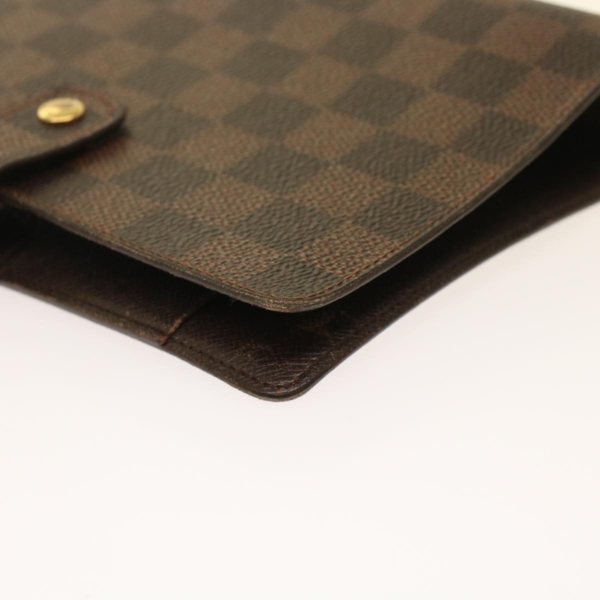 LOUIS VUITTON Damier Ebene Agenda MM Day Planner Cover R20240 LV  48543