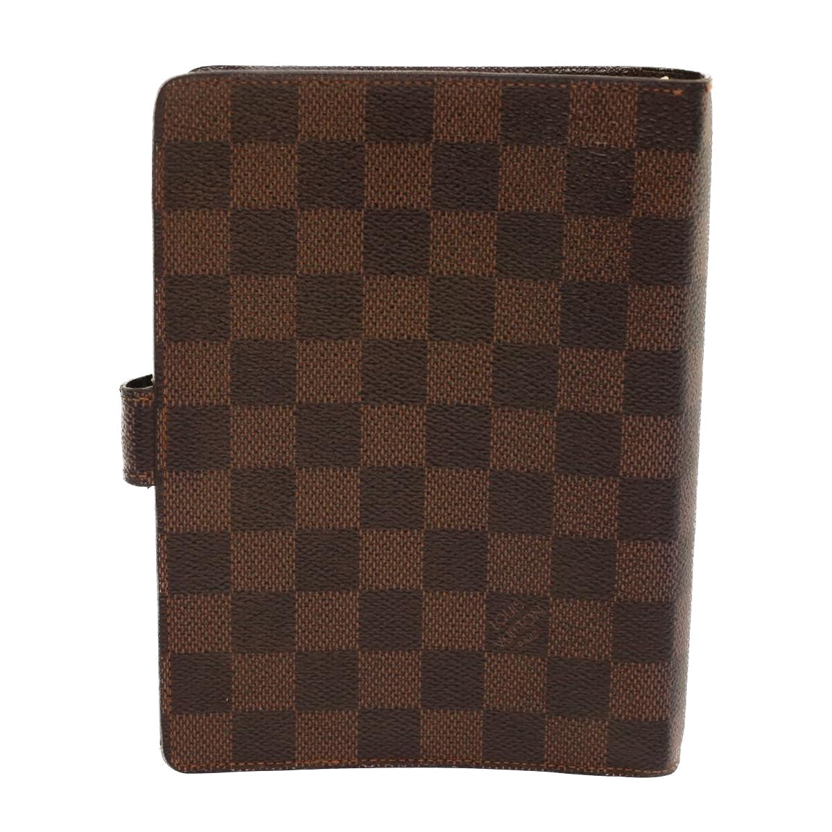 LOUIS VUITTON Damier Ebene Agenda MM Day Planner Cover R20240 LV  48543
