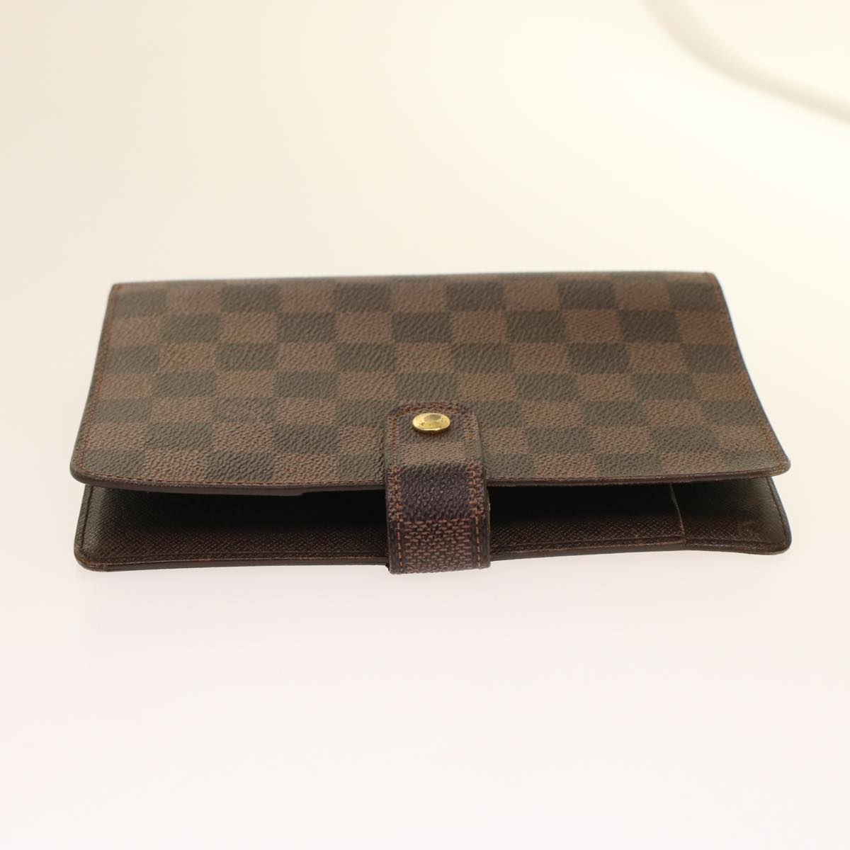 LOUIS VUITTON Damier Ebene Agenda MM Day Planner Cover R20240 LV  48543