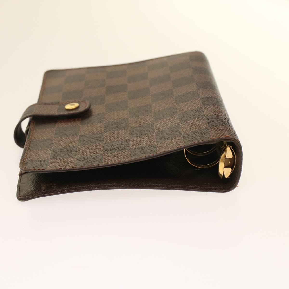 LOUIS VUITTON Damier Ebene Agenda MM Day Planner Cover R20240 LV  48543