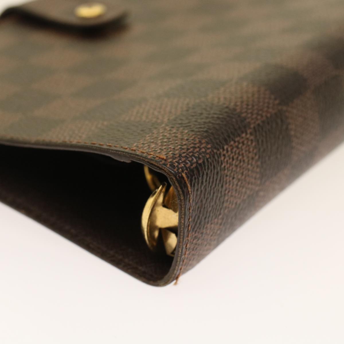 LOUIS VUITTON Damier Ebene Agenda MM Day Planner Cover R20240 LV  48543