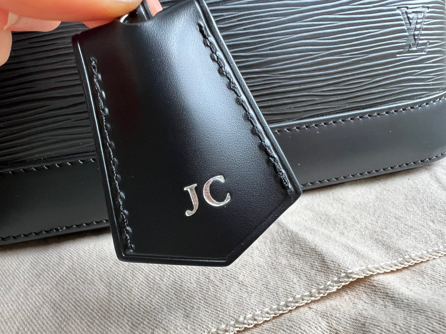 Louis Vuitton Alma BB Black Epi