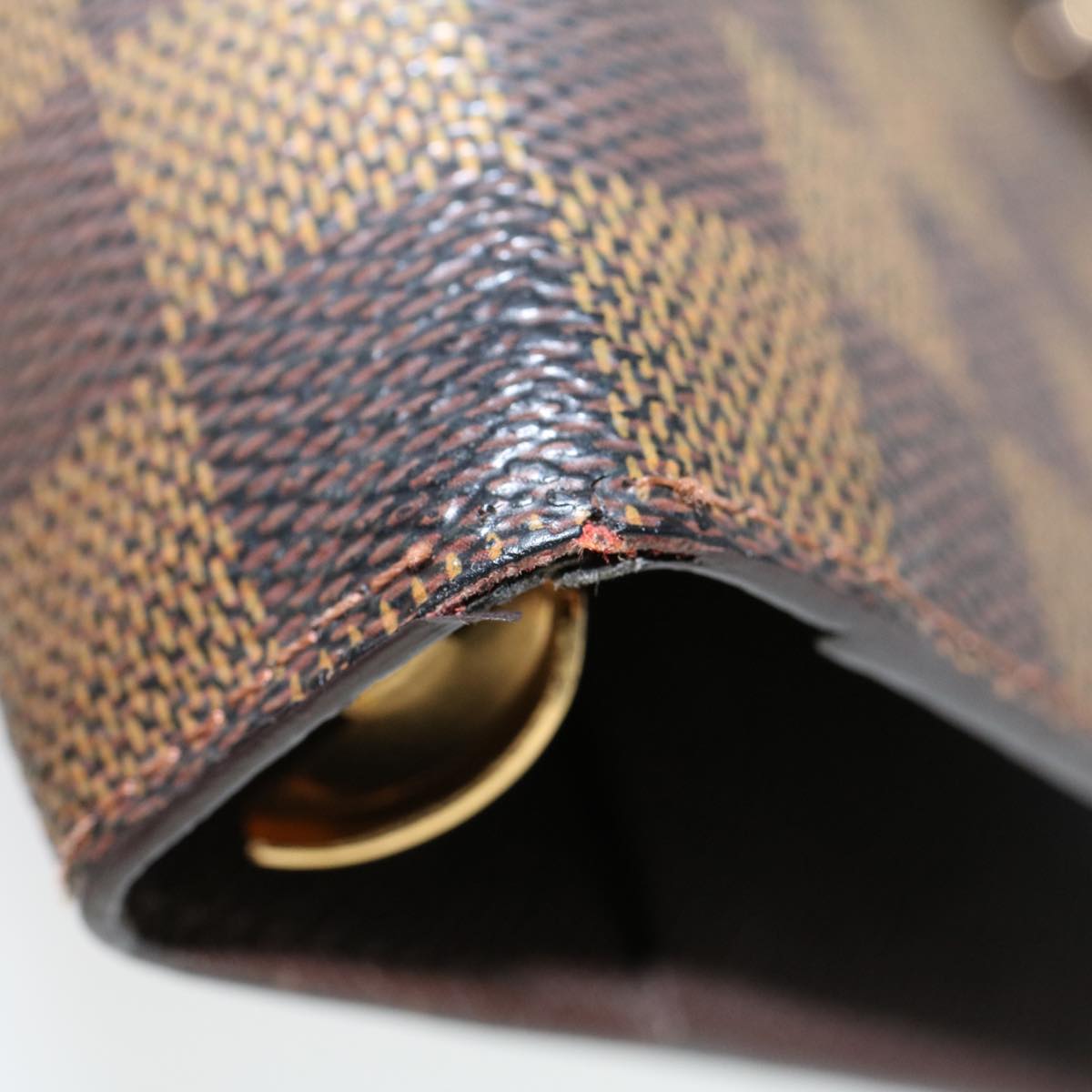 LOUIS VUITTON Damier Ebene Agenda MM Day Planner Cover R20240 LV  48770