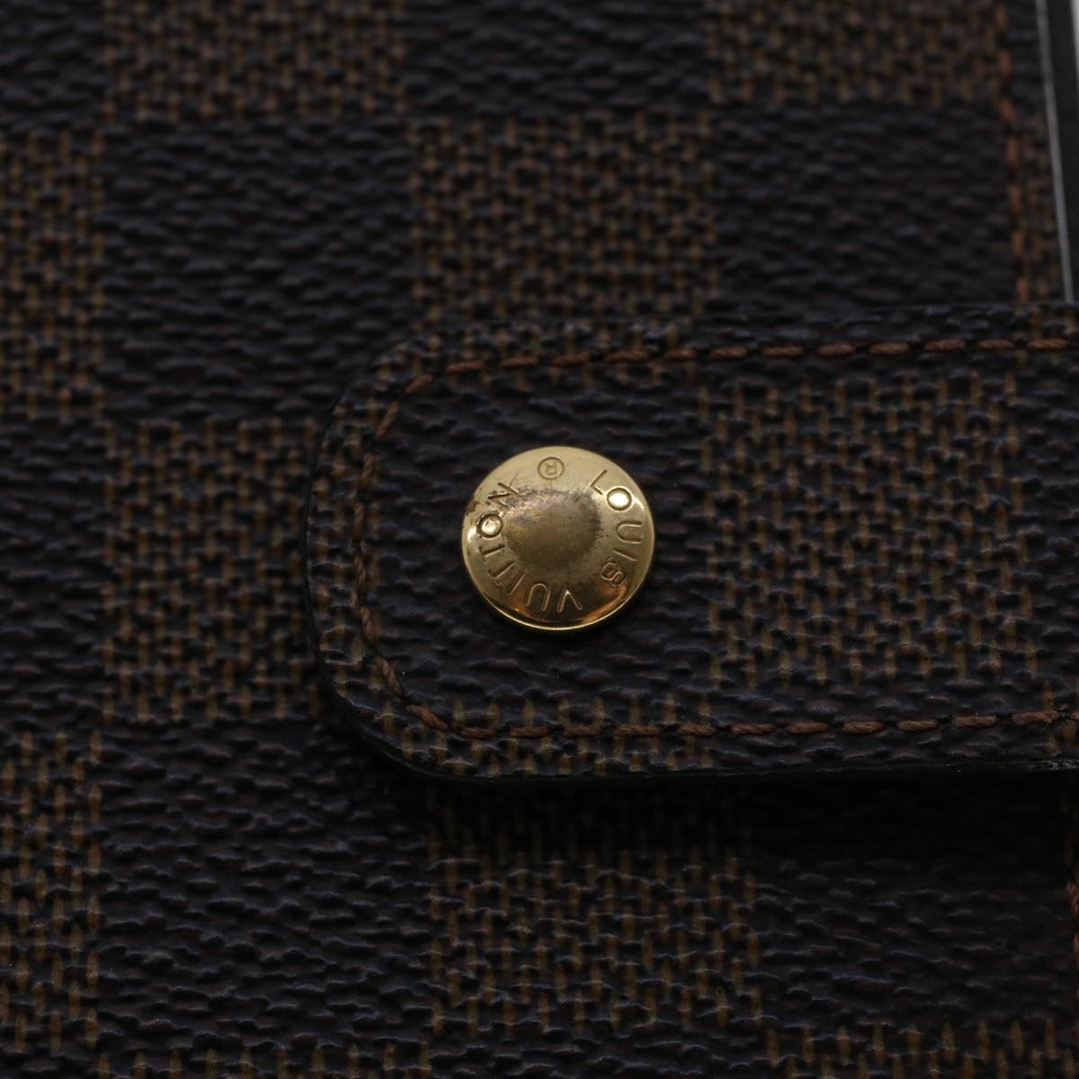 LOUIS VUITTON Damier Ebene Agenda MM Day Planner Cover R20240 LV  48770