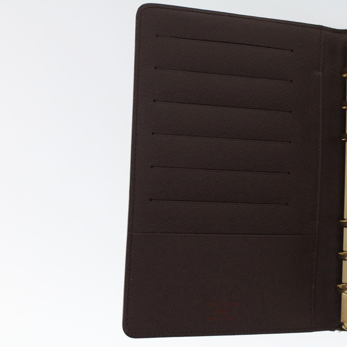 LOUIS VUITTON Damier Ebene Agenda MM Day Planner Cover R20240 LV  48770