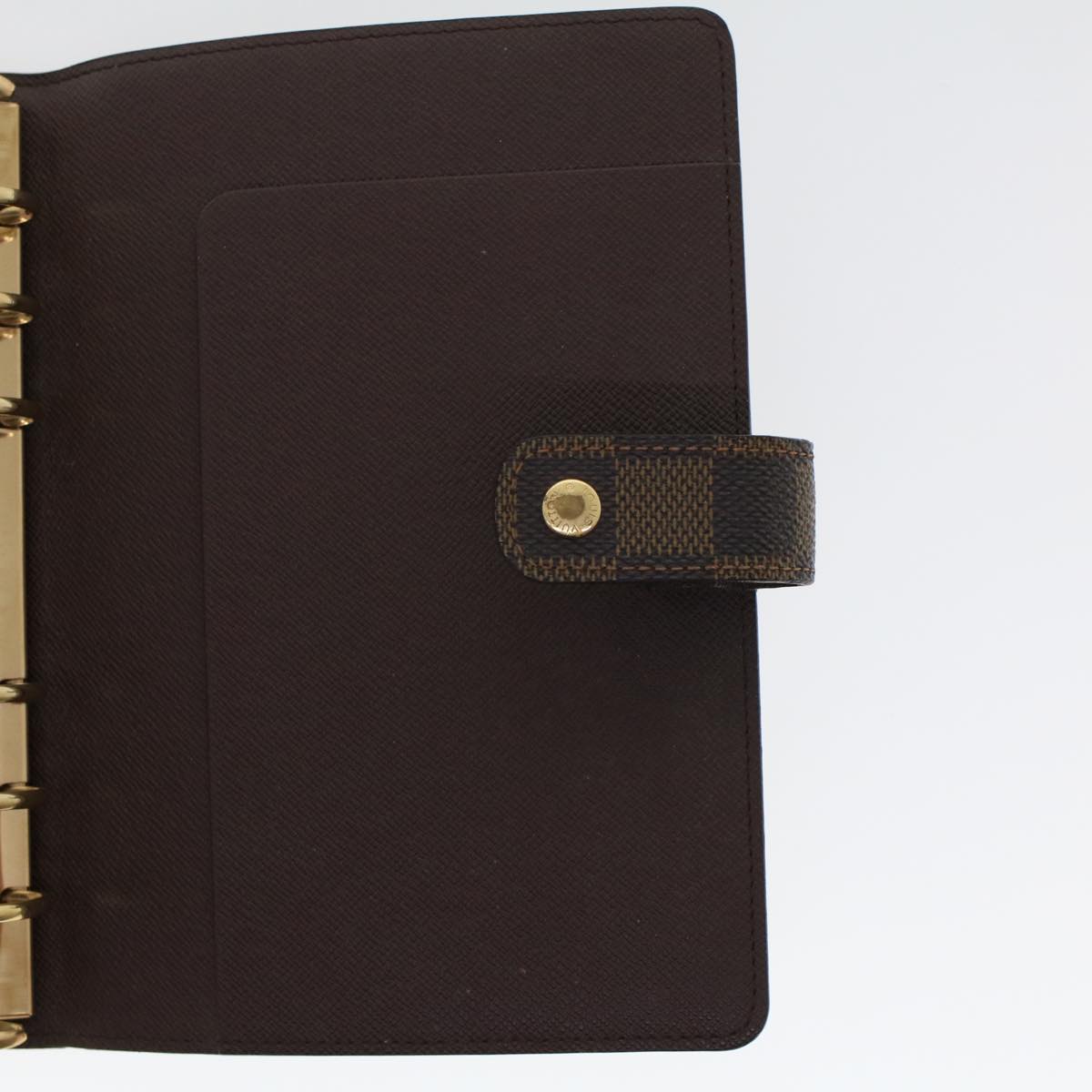 LOUIS VUITTON Damier Ebene Agenda MM Day Planner Cover R20240 LV  48770