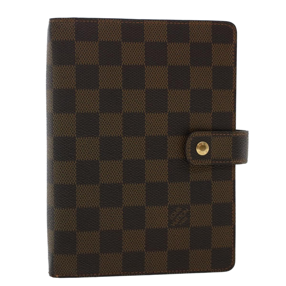 LOUIS VUITTON Damier Ebene Agenda MM Day Planner Cover R20240 LV  48770