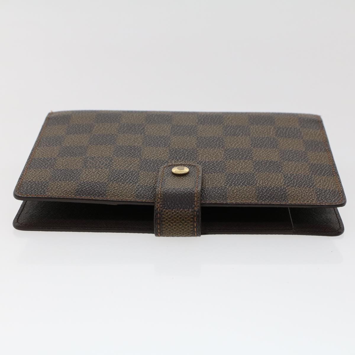 LOUIS VUITTON Damier Ebene Agenda MM Day Planner Cover R20240 LV  48770